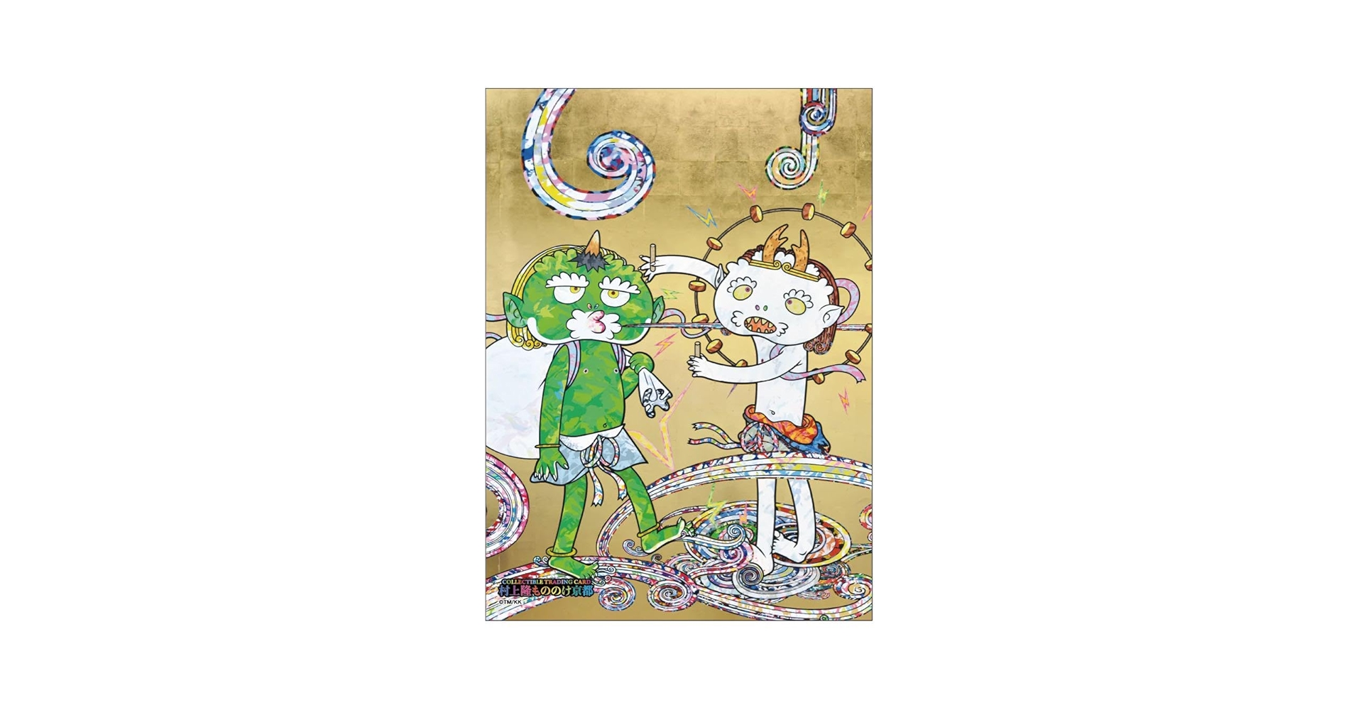 ★10個 村上隆 もののけ京都 トレカスリーブ 風神雷神図 新品未使用品 ☆10個 村上隆 もののけ京都 トレカスリーブ 風神雷神図 新品未